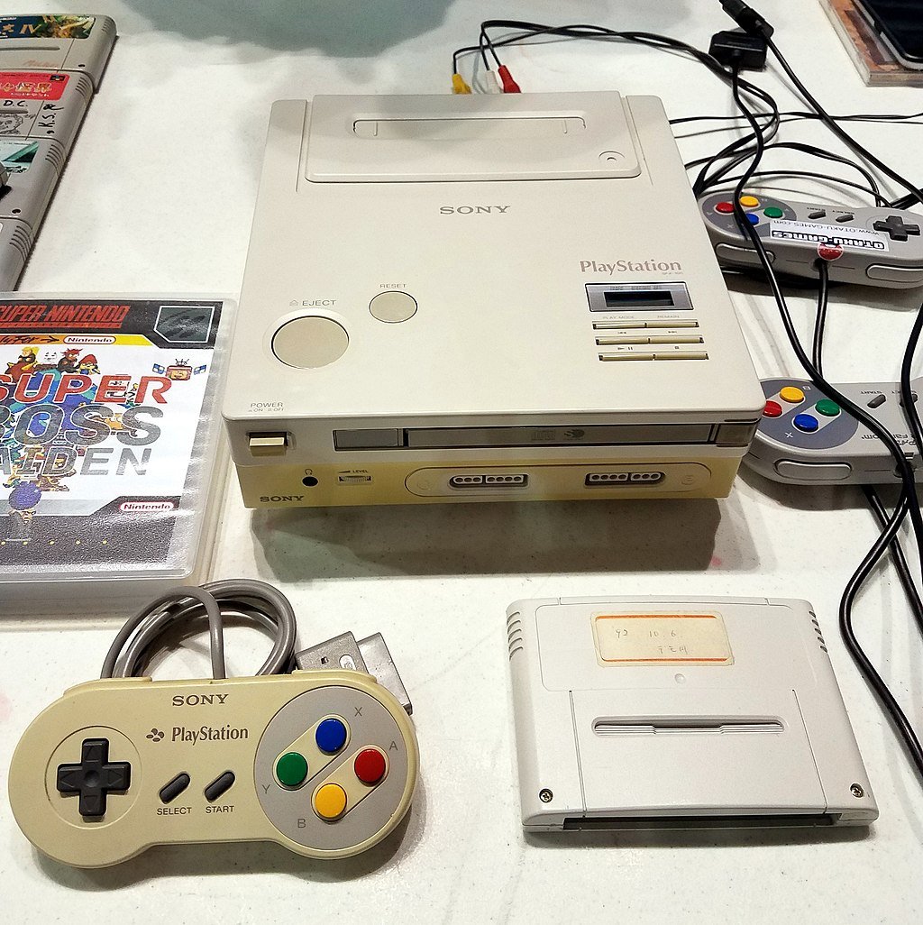 TheCartelDel's tweet photo. The 'it looks kinda Nintendo' comments under this post shows how few younglings know the PS1 was originally a Nintendo/Sony collab project. 

Nintendo pulled out the deal before launch and an infuriated Sony continued it as a rival console.

Playstation is a Villain origin story. https://t.co/yG5qmCBdv2