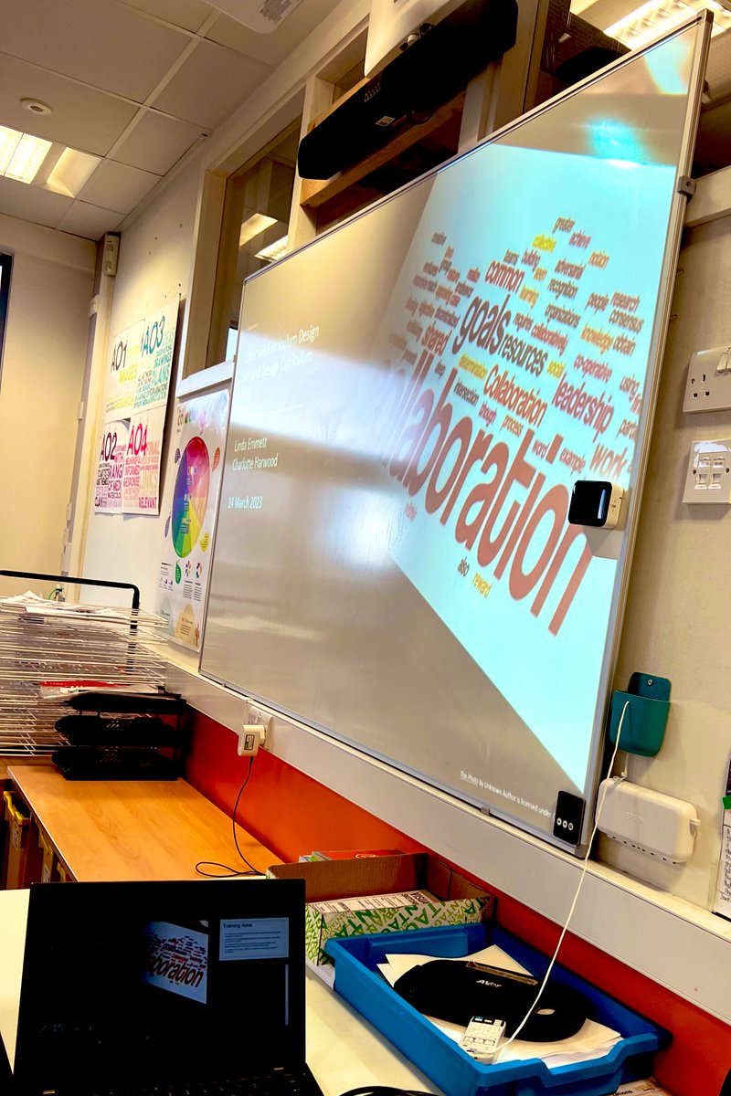 Thank you to all those that made today’s Art Hub meeting 📝 
Really interesting discussions around Curriculum from an Art &amp; Design perspective! <a href="/BLP19K/">Bolton Learning Partnership</a> #innovate #create