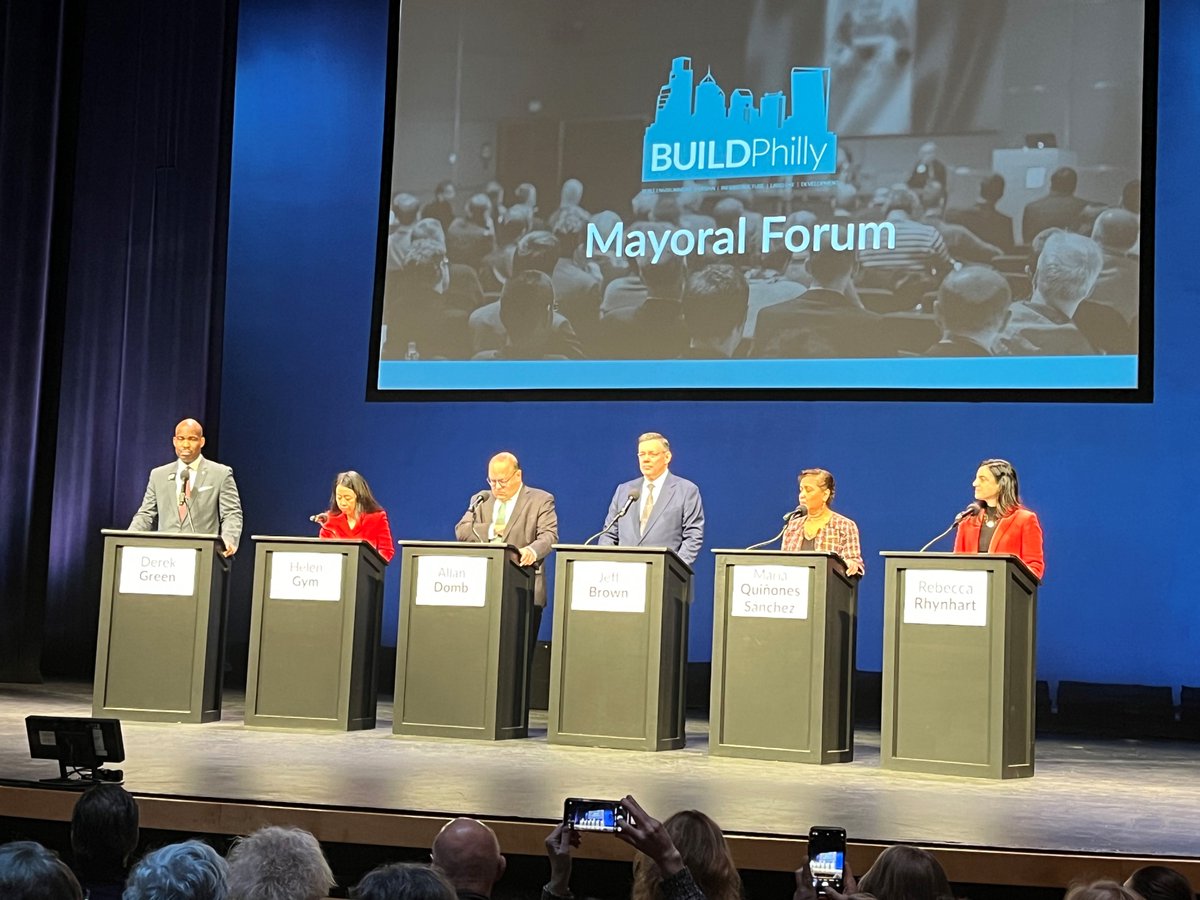 CosciaMoosArch's tweet photo. As #Philadelphia #designers, we are excited for projects that will enhance our city and improve the lives of our neighbors. Today’s #BUILDPhilly Mayoral Forum was a great chance to hear the candidates’ plans for the city’s future. 
#urbandesign #urbanplanning #architecture https://t.co/cHvxZdORXB