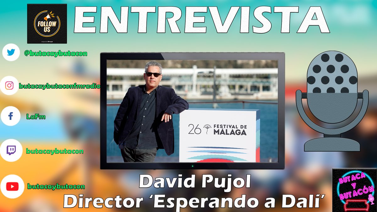 🎙️#Entrevista #CulturaSegura #YoVoyAlCine 

➡️David Pujol: "Soñar es comprometerse con la libertad de lo que uno quiere hacer". <a href="/alfapictures/">Alfa Pictures</a> @MesalaFilms <a href="/festivalmalaga/">Festival de Málaga</a> 

➡️Hablamos con #DavidPujol director de #EsperandoADalí 

la-fm.es/?p=31018