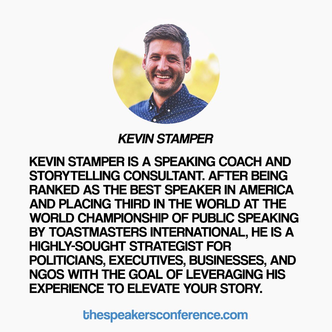 Attention #Friends, #PublicSpeakers, #Toastmasters, and #Pastors, I’m honored to be sharing at The Speakers Conference in Clearwater next week! It’s going to be an incredible collection of some of the best communicators I’ve heard and you won’t want to miss it. Register today!
