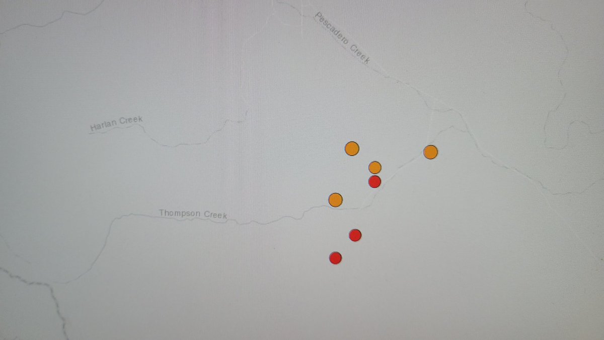 Make that 7! Earthquakes rattling the Central Coast. All have been near Tres Pinos. The last one was a 3.0 at 11:58am. Before that a 2.5 and a 2.6. I haven't felt them all, but have heard a few.

#earthquakes #sanbenitocounty