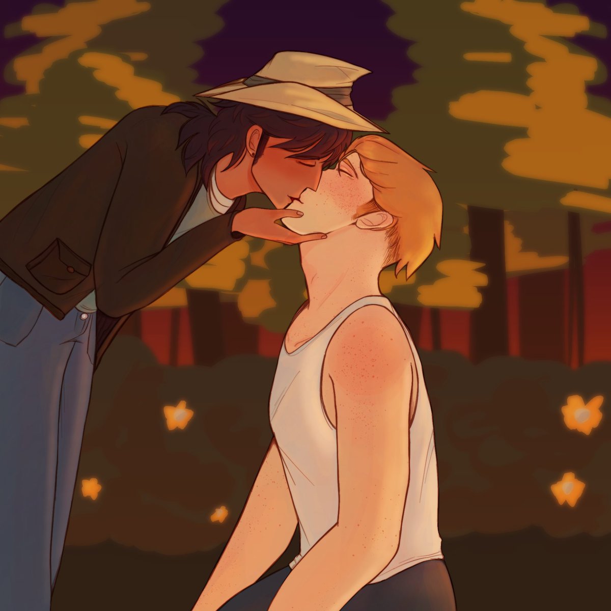 toonydawn's tweet photo. They're in my head #totaldrama #tdfanart #tdscott #tdmanitoba [repost I forgot stuff] https://t.co/7FFk1v4Aji