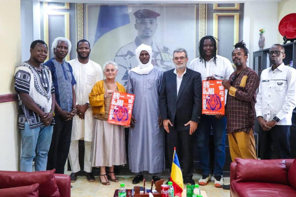 africajarc's tweet photo. Rencontre avec le Ministère des Affaires Culturelles du Tchad dans le cadre d'Africajarc 2023
https://t.co/LnCCw4umqC https://t.co/qnyFAvsgaN