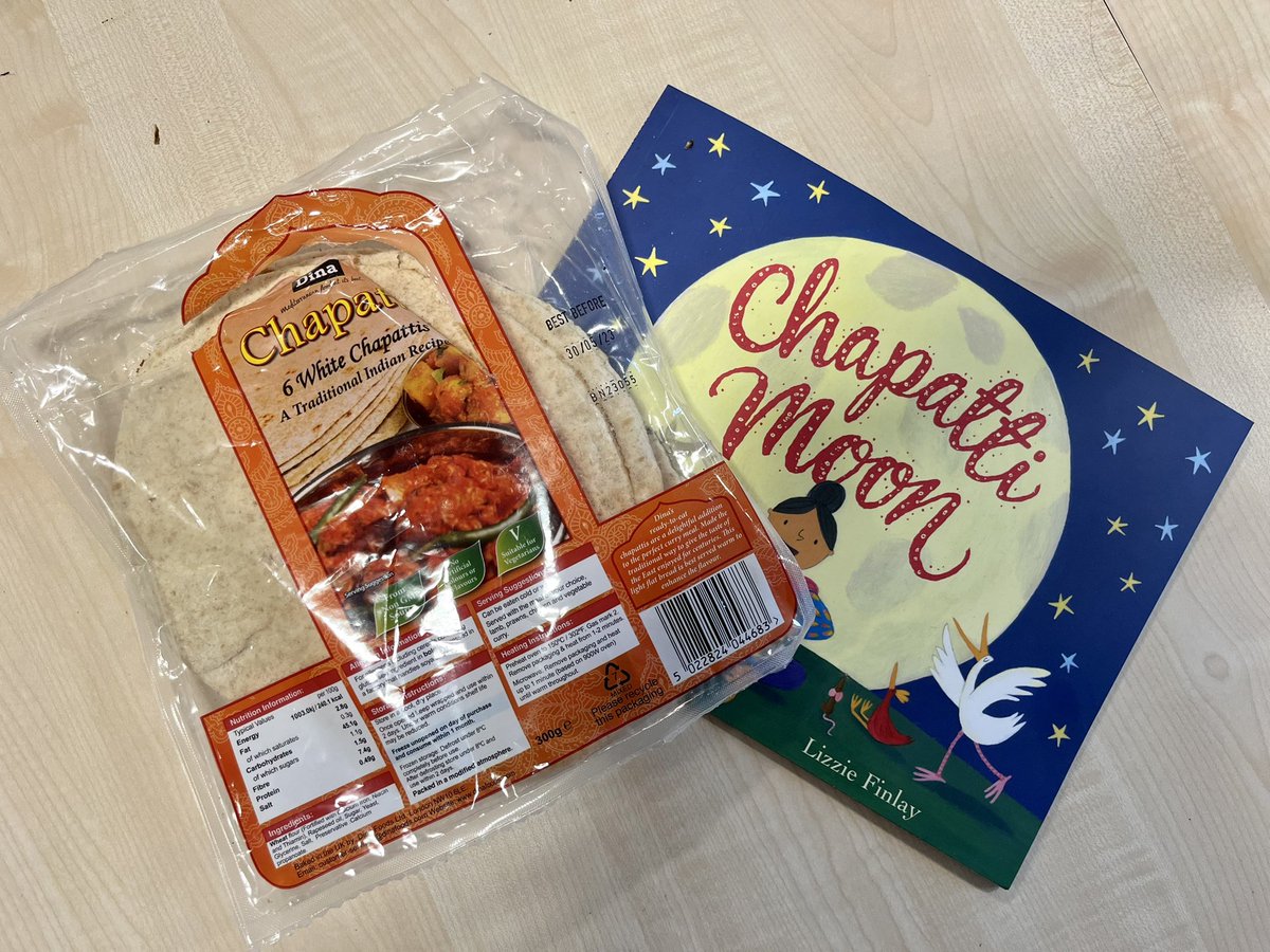 RSch_Year1's tweet photo. As part of our Global Leeds project, this week we have started reading Chapatti Moon by @pippagoodhart. 
We tried chapattis and started to learn the story using Talk4Writing. 
Why not listen at home and try to learn it off by heart?
https://t.co/o0WficlsOW

#repeatedreads https://t.co/h4JzNjgjrN