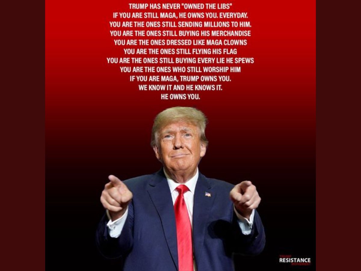 Tam_Resist's tweet photo. He a #TaxFraud who gave gov contracts to pals, *worried about our taxes as he robbed us blind & extorted Ukraine for it.
Biden beat him by >7M votes in ‘20. HRC >3M more votes in 2016.#Faketriot🥷🏻🇷🇺🇨🇳
#TaxFraud #SlavaUkraine
#SeditiousConspiracy
#TrumpIsMadeInChina
#ChinaChao https://t.co/SPIW6Cbm1q