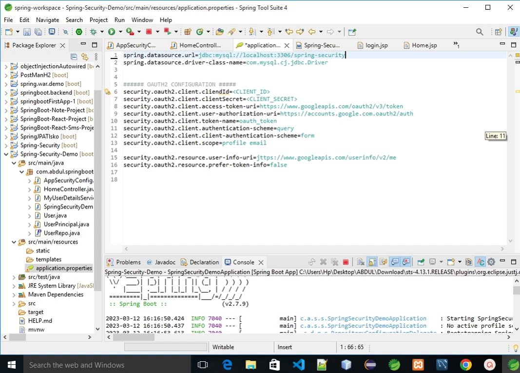 AbdulBarambu's tweet photo. SpringBoot Security..........
Java🔥🔥
#programming #programminghumor #coding #codingwithmosh #JavaLove #java #javadeveloper #codinglife #springboot https://t.co/6ROT2vvN6B