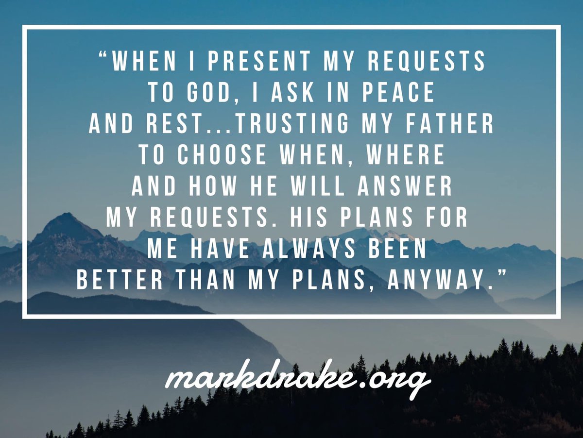 markdrakeint's tweet photo. Prayer in the New Covenant is supposed to simple, very simple...as in "Give us what we need for today" (the Lord's Prayer).  For more thoughts about the simplicity of New Covenant prayer, and the dangers of making it so complicated, visit https://t.co/H524OC46Vb. https://t.co/pSko9cx6YV