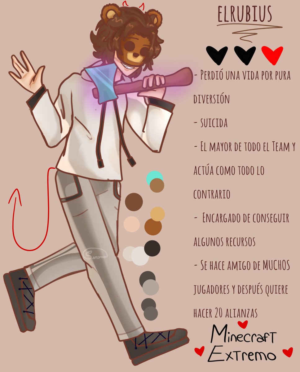 Acá estaría el ante último del #TeamVacioLegal , <a href="/Rubiu5/">elrubius</a> !! A este punto me invento la mayoría de la info ':D
#MinecraftExtremo