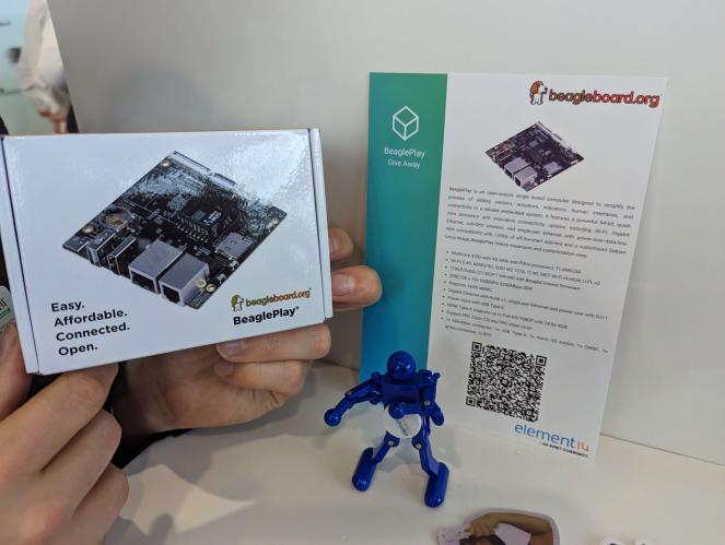 E14Community's tweet image. Don&apos;t forget! We&apos;ll have Jason Kridner on our stand at #EmbeddedWorld tomorrow at 13:00 until 13:30 for a meet and greet! Come along and talk about #Beaglebone and #BeaglePlay 😀 👋  Hall 3A-519