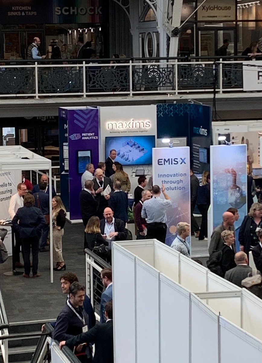 IMSMAXIMS's tweet photo. 👀We spy with our little eyes, our Chief Innovation Officer @NeillMcAnaspie at #Rewired23 on the #IMSMAXIMS stand, D2!

Day 1 has been amazing! It was a pleasure to meet with so many people, if we didn't see you today make sure you pop by tomorrow, let's talk #healthcare! https://t.co/FzTBPQn4tv