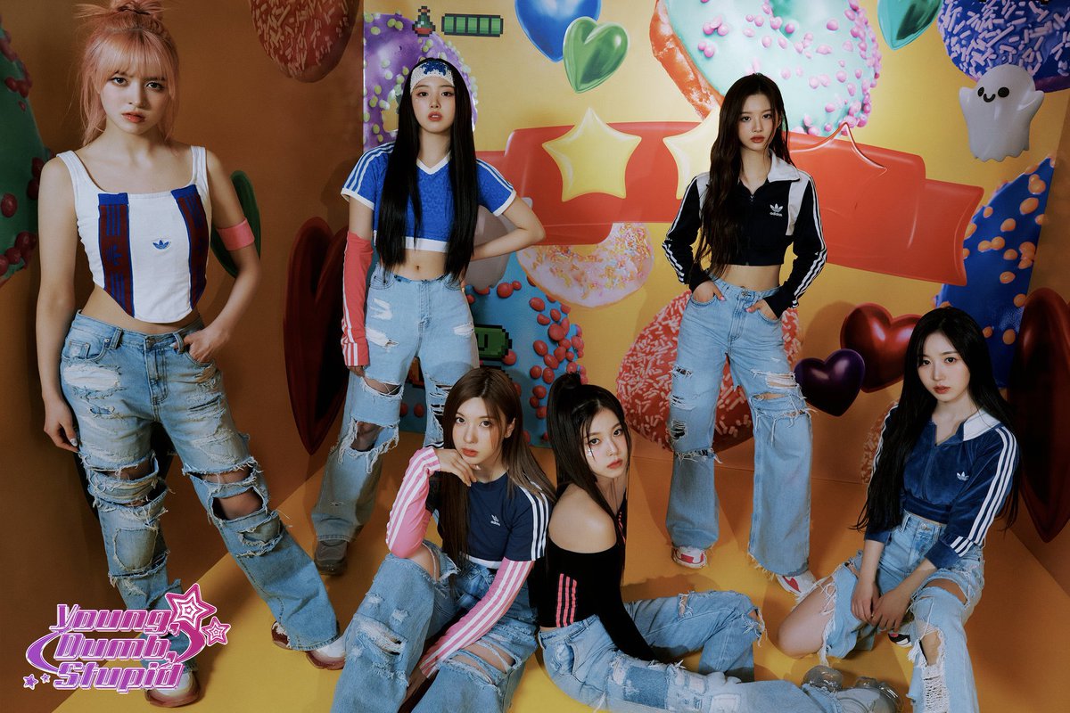 Svullyoon's tweet photo. Gracefully strikes a stunningly alluring position that no one can ever resist. Here is your six girls who was made a goddess of elegance. We persisted in shining with our charisma, ensconced in NMIXX's bountiful attractions, despite the diverse roles and viewpoints. https://t.co/31OKoxL7It