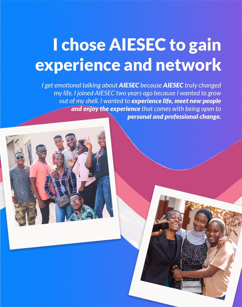 aiesecinghana's tweet photo. Today we share Nimatu's journey #withaiesec. What will your journey look like? Develop yourself with AIESEC!
#joinaiesec #LeadershipDevelopment https://t.co/NRtZ5wvCRP