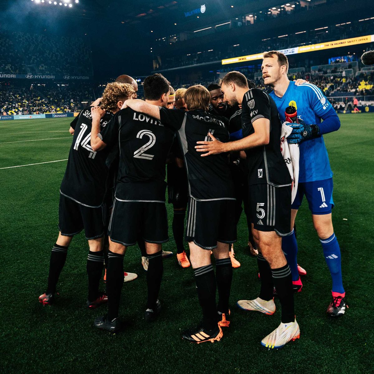 NashvilleSC's tweet photo. List of @MLS clubs that have yet to concede a goal in 2023:

1. Nashville SC https://t.co/GEvPBddLWn