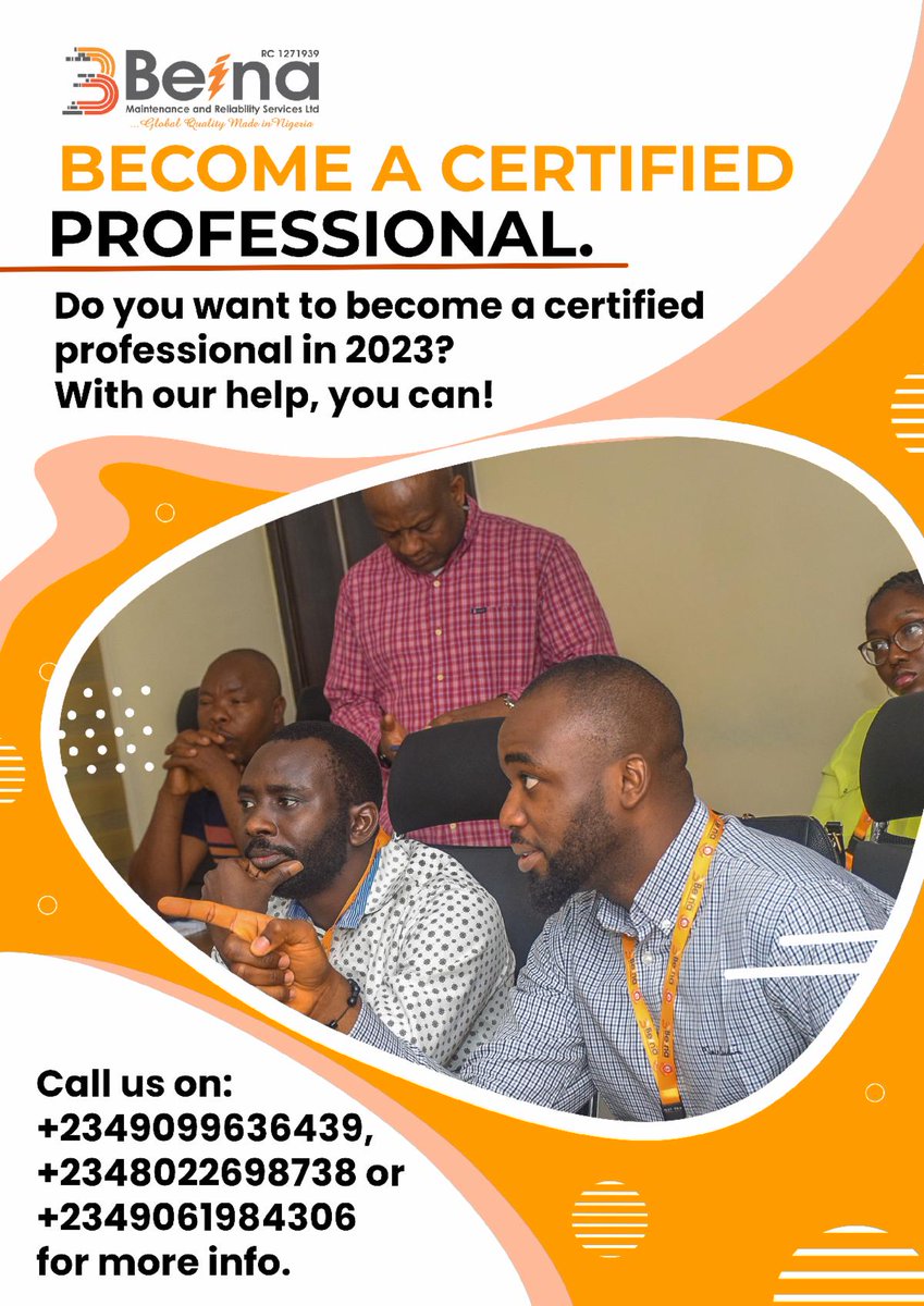 BeinaMR's tweet photo. Are You Ready To Take Your Career To The Next Level? We Offer A Range Of Certification Courses Designed To Help You Enhance Your Skills And Advance In Your Industry.
So Why Wait? Enroll In One Of Our Certification Courses Today And Build Your Career.
#BeinaMR #BCA
#CQE #CSSBB https://t.co/GFgaaar3bA