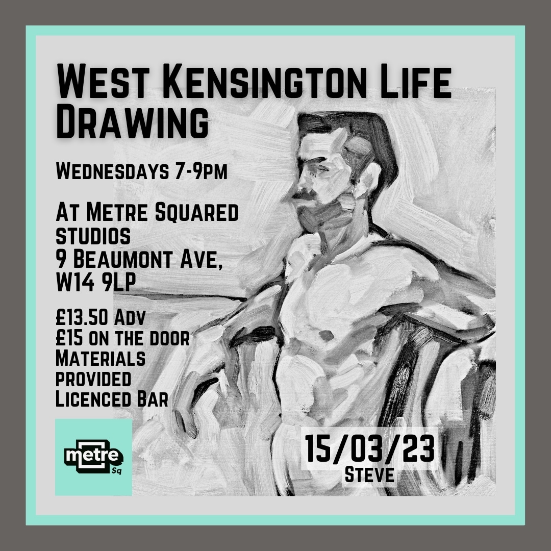 West Kensington Life Drawing
Tomorrow evening
£15 or £13.50 in advance
Tickets here 
joebarrowpics.com/products/west-…

#westkensington #kensingtonandchelsea #lifedrawing #Wednesdayevening #westlondon