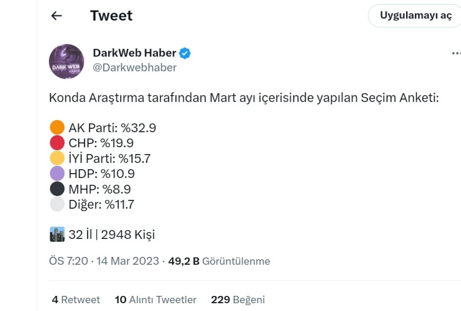 Konda'nın anketi bile böyleyse en az %60'la geliyoruz...