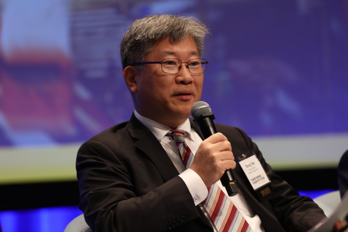 WRIRossCities's tweet photo. #Transport resilience is often the focus during times of conflict, but how do we bring it to the forefront during peaceful periods? 

💬 @Young_T_KIM of @ITF_Forum at #TTDC23 https://t.co/B4pIkOeeO3