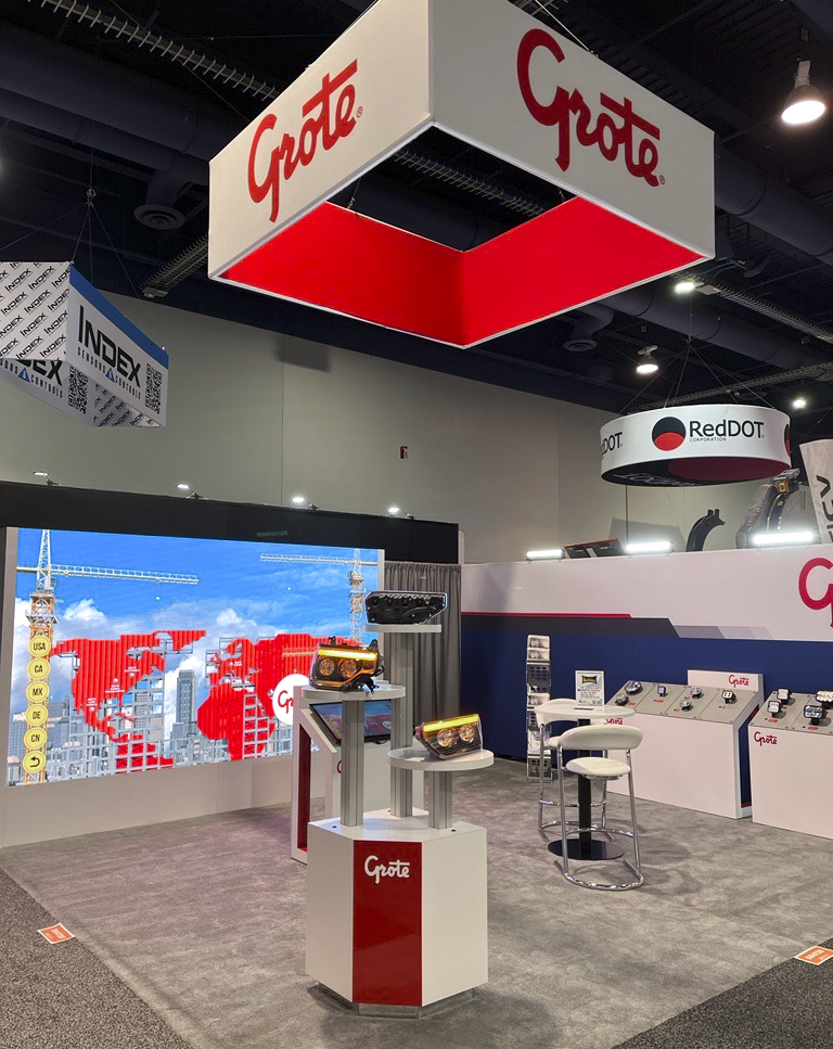 GroteIndustries's tweet photo. Welcome to #CONEXPOCONAGG2023! We are looking forward to sharing our latest innovations in forward lighting and work lights with you. Stop by booth 64728 to see what we’ve been working on to make our world safer and smarter. #GroteSaferSmarter https://t.co/6qdurpQ2R3