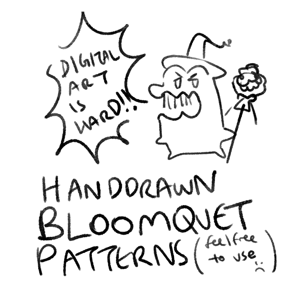 Not sure if anyone has done it yet, but around last night I tried to recreate some patterns based on the twst bloomquet birthday robes while preparing sebek's bday pic🤪 they aren't very accurate but i tried my best!!! feel free to use if you want to draw/make cosplay outfits lol 
