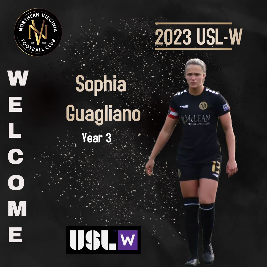 Let’s welcome back Sophia Guagliano for the upcoming <a href="/USLWLeague/">USL W League</a> season and year 3️⃣ with the club! 

* pending league and federation approval*