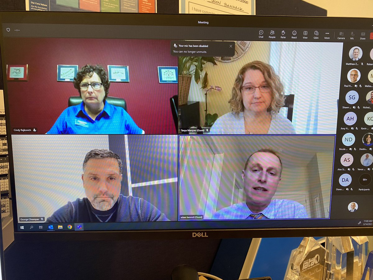 Illibuck1's tweet photo. Thanks to @GeorgeChiampas @tillibuck01, Dr. Adam Bennett, &amp; @CRajkov for taking the time today to lead our #NATM2023 @Athletico Continuing Ed Event, Sudden Cardiac Arrest in Athletes: Perspectives from @FIFAcom, @NFL, #ATCares https://t.co/QoyfDVFrDj