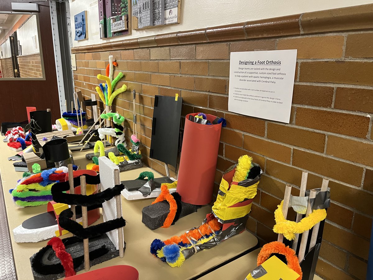 HighlandsMS_WP's tweet photo. Mr. Hauser's classes worked on these designs. Check out the description of the task and the innovative ideas in the pictures below. 
#WPProud @Principal_WP_MS https://t.co/R0wqax7tEE