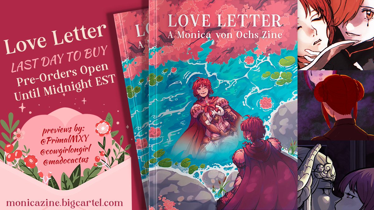 TODAY IS THE LAST DAY OF PREORDERS! 💕

Our shop will be closing at midnight est! We cannot thank you all enough for the love and support we’ve received throughout this last month 🥰