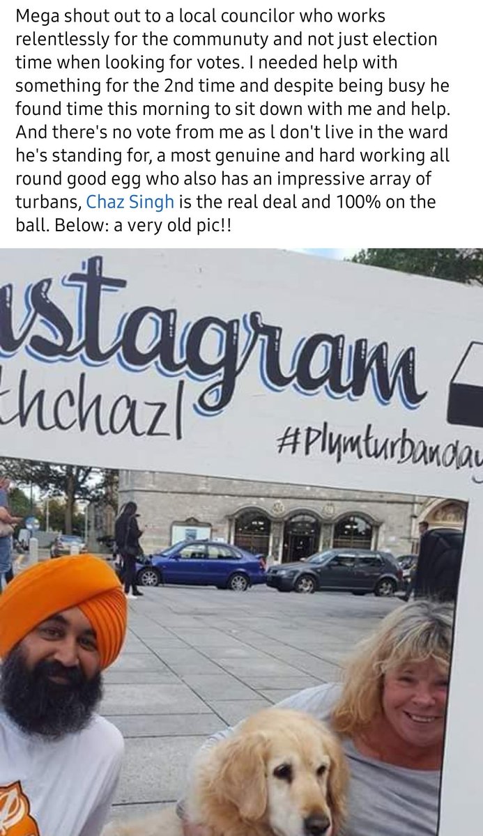 PlymouthChaz's tweet photo. Thank you for this Ellie. Much appreciated
#voteChaz #Chaz4Ham #VoteIndependent #LocalElections2023 @NKelly_IFA @terri_beer @DaveCann5 @gavinmarshall1 @voteplymouthIA #RT https://t.co/UC4iGNgdRr