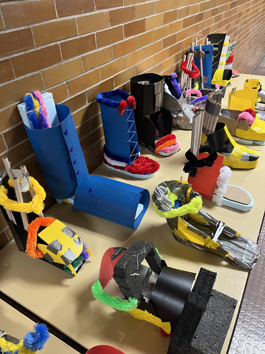 HighlandsMS_WP's tweet photo. Mr. Hauser's classes worked on these designs. Check out the description of the task and the innovative ideas in the pictures below. 
#WPProud @Principal_WP_MS https://t.co/R0wqax7tEE