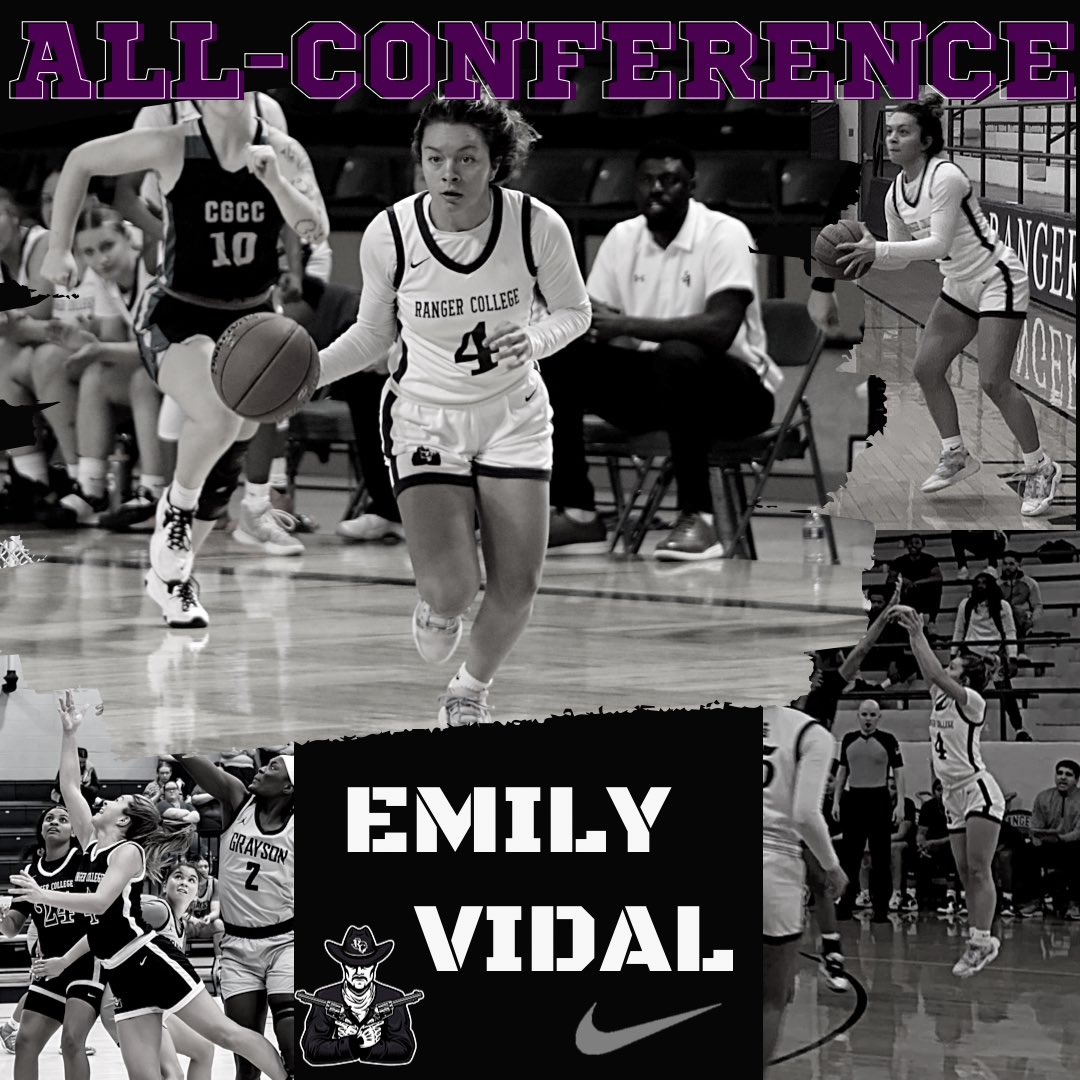 🚨ALL-CONFERENCE🚨
Congratulations to Emily Vidal on being a 2022-23 All-Conference Team selection! #PistolsUp