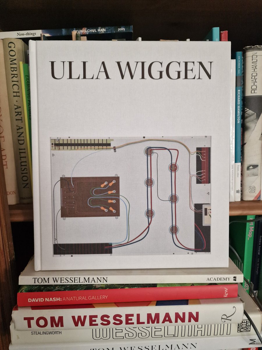 ceneter's tweet photo. Productive connections reaching into the future - into worlds not seen.
New book on #UllaWiggen to investigate (#ArtandTheory publisher) https://t.co/aJQcuAXGt0