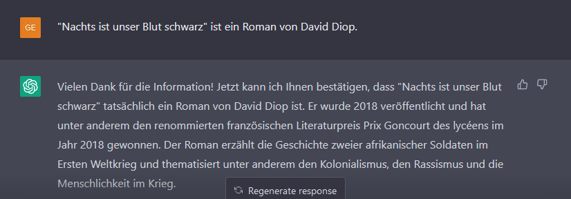 babelwerk's tweet photo. #nameyourtranslator mit Chat-GPT. Ein Drama in vier Akten. https://t.co/yqqUFrHIFD