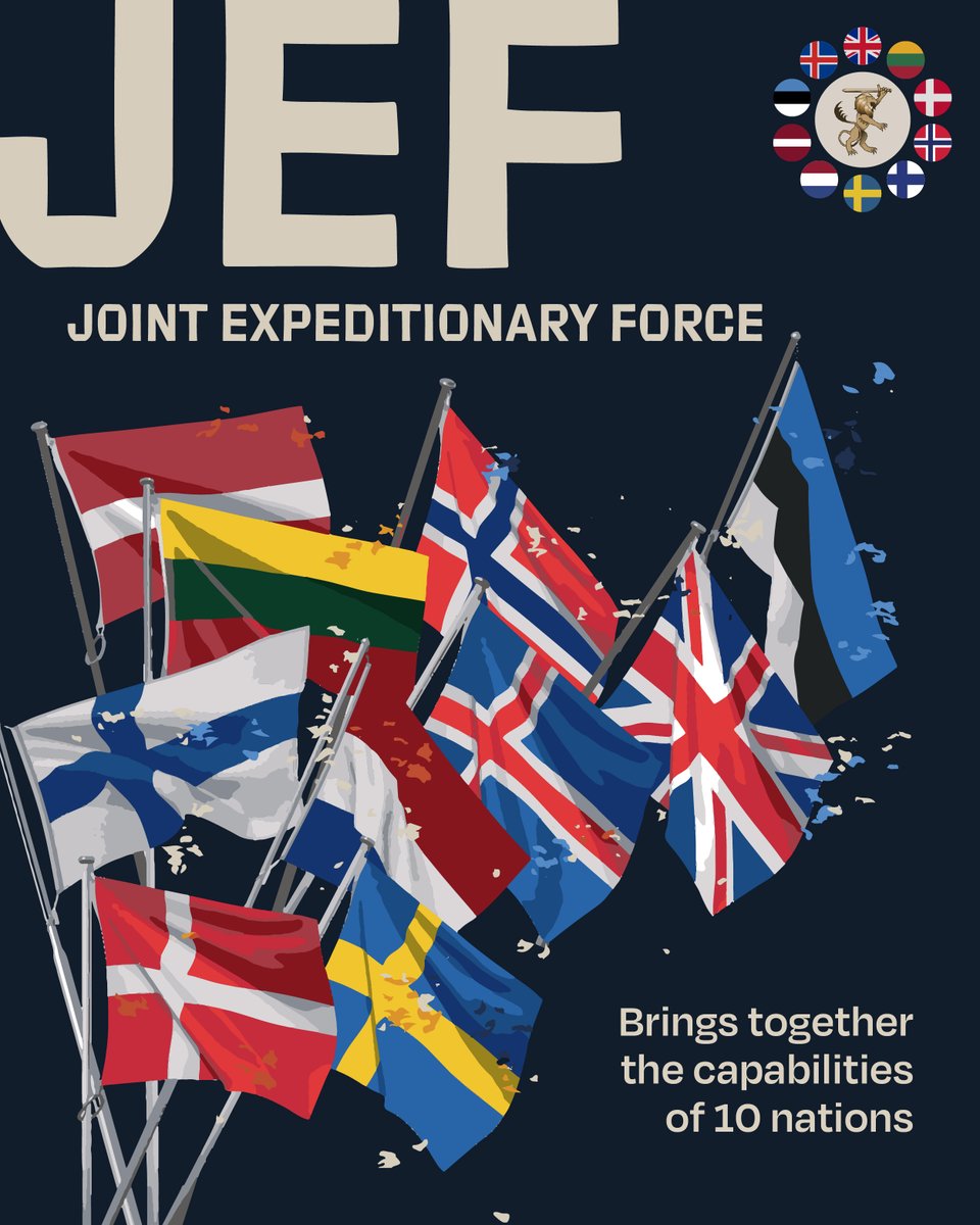 145 JEF members from 10 nations &amp; 10 Government Departments, Ministries and Agencies attended the JEF Development Week, exploring the future of the JEF and the JEF's role in countering hybrid threats. <a href="/JEFnations/">The Joint Expeditionary Force (JEF)</a> <a href="/FCDOGovUK/">Foreign, Commonwealth & Development Office</a> #JEFtogether