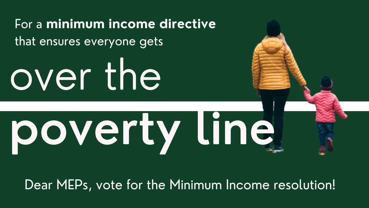 SaveChildrenEU's tweet image. ⌛️On Wednesday 15 March @Europarl_EN will hold a vote on the adequate minimum income resolution.

📢We join @social_platform calling on @EPP @RenewEurope @TheProgressives @GreensEFA to vote for minimum income schemes guaranteed to lift people #OverTheLine

socialplatform.org/wp-content/upl…