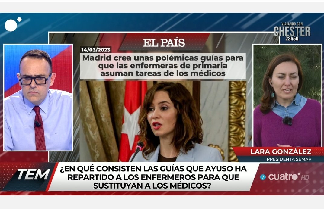 📹 Ahora mismo, nuestra presidenta hablando en <a href="/todoesmentiratv/">Todo Es Mentira</a> sobre el APADE y el papel de las EFyC en AP