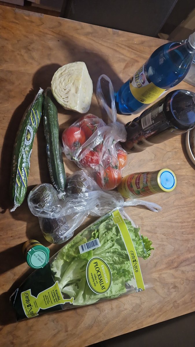 You're looking at $30 worth of groceries.