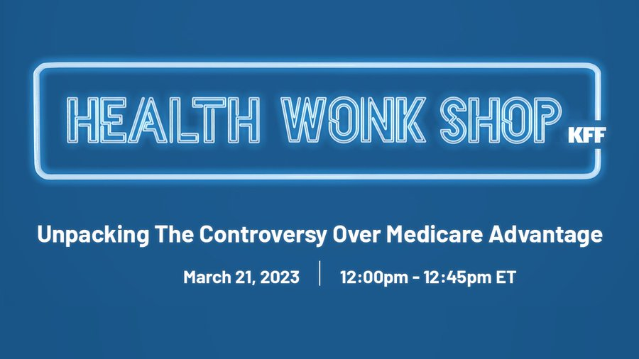 larry_levitt's tweet photo. Join me and three top notch experts -- @jeanniebin, @TKornfield, and Rick Kronick -- as we unpack the controversy over Medicare Advantage.

Join the event and ask questions, or reply with things you want to know.

https://t.co/iOueMWe1cB https://t.co/kuJBAxyHHX