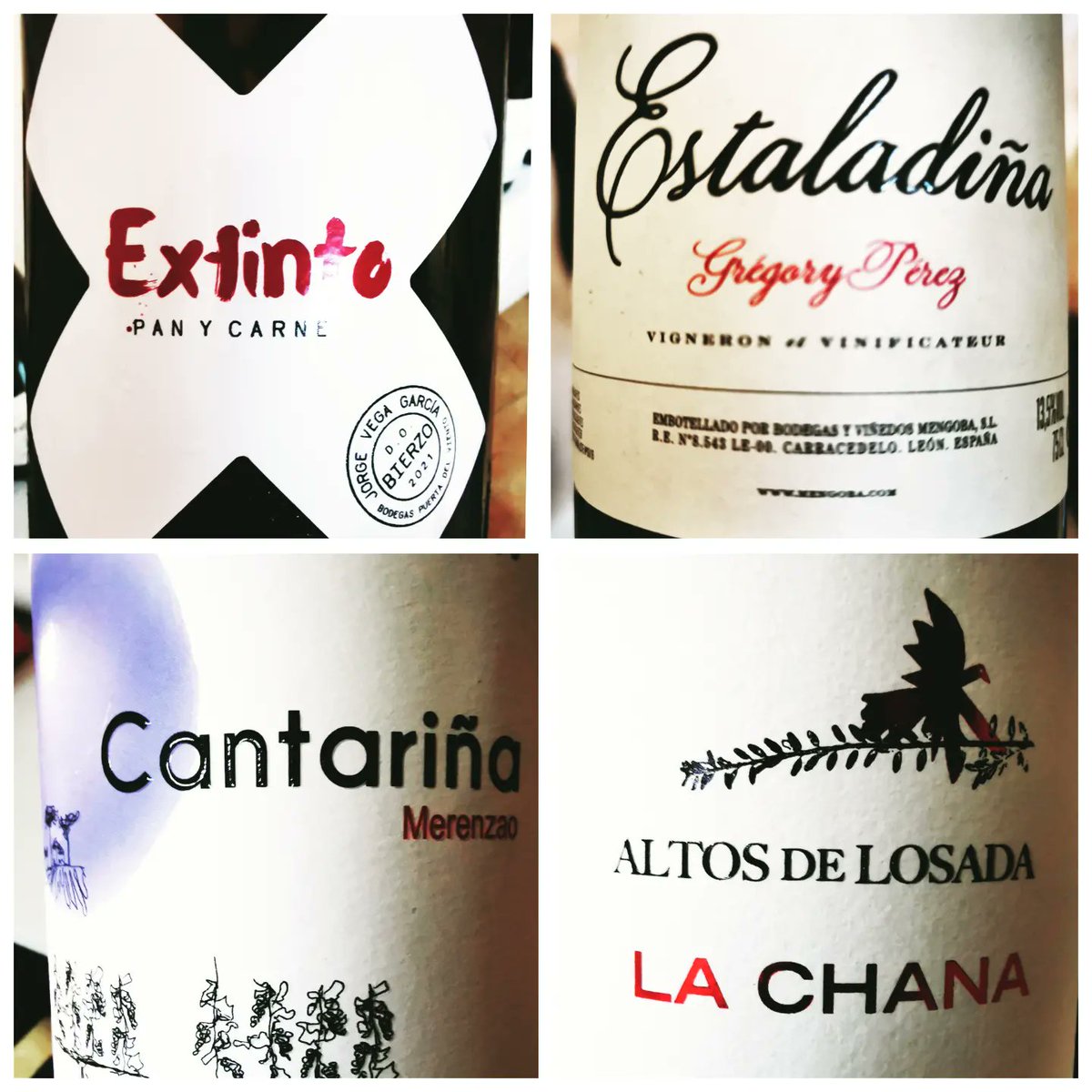 Variedades secundarias y recuperadas del Bierzo.
🍇#garnachatintorera #alicantebouschet #estaladiña #panycarne #merenzao

📝Descubrimientos, intercambio de impresiones y poder comprobar cómo responde cada variedad a los diferentes estilos de elaboración.
<a href="/DOBierzo/">C.R.D.O. Bierzo</a>