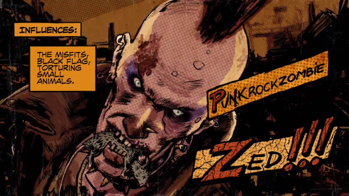 IPOSTZOMBIES's tweet photo. Today's zombie: Zed from Lollipop Chainsaw https://t.co/TH71iyMAu7