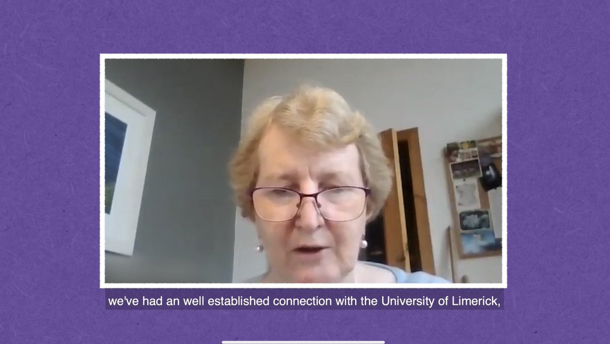 AonadnaG's tweet image. Aoi na Sraithe #RIAN inniu ná Caitriona Ní Chathail, Oifigeach Oideachais @OidhreachtCD 
Is mór againn do chuid tacaíochta, a Chaitríona! 
#UL50 #SnaG23 @SnaGaeilge @TDhuibhne 
@MuireannNic @saolodheas 
vimeo.com/808001185