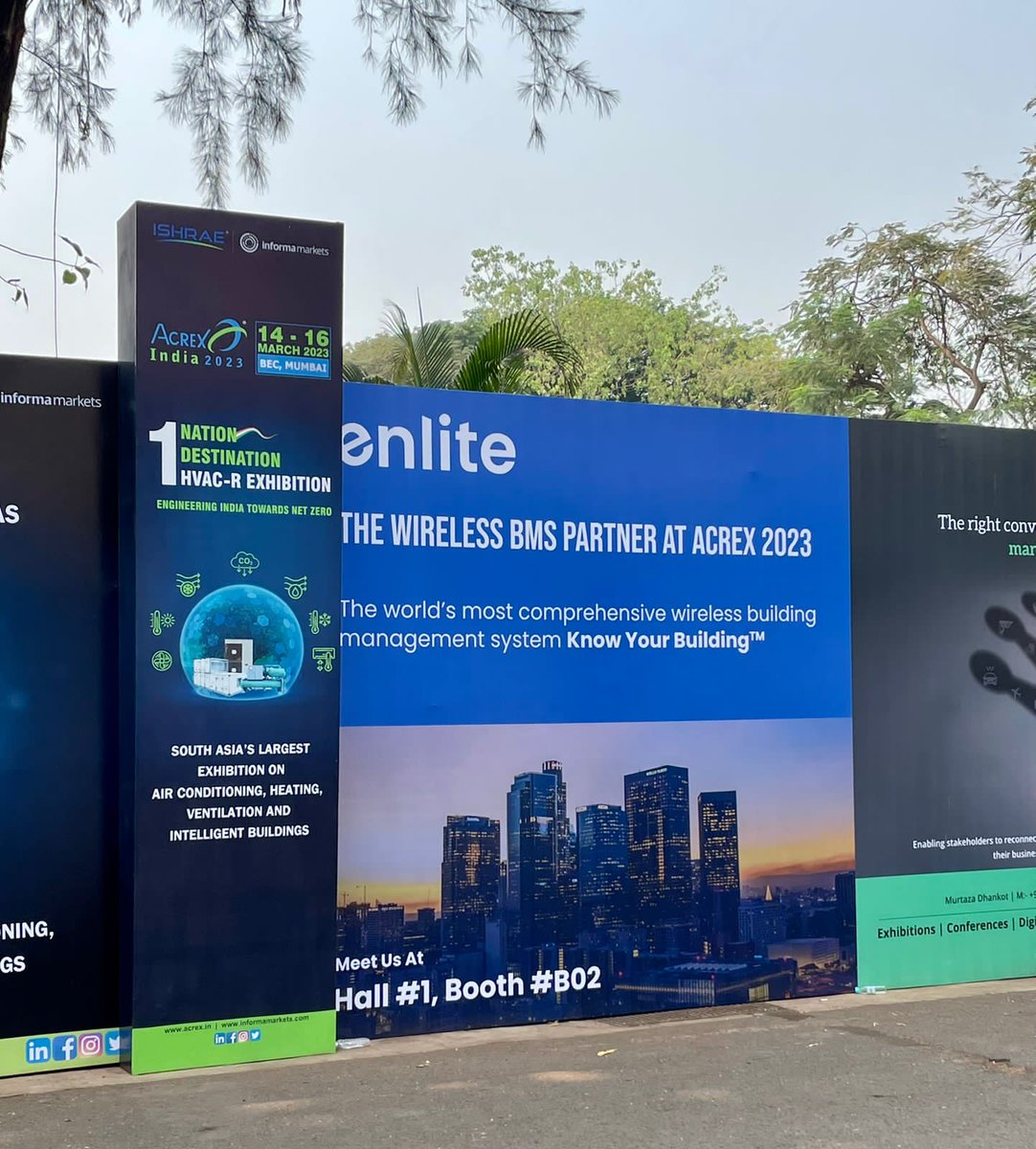 Enlite_Official's tweet image. Great start to #Acrex India 2023! Day 1 was a success with lots of insightful conversations with industry partners and representatives. If you are at the event on day 2, come visit us at Booth #B02, Hall No. 1, #BombayExhibitionCentre, #Mumbai to explore #KnowYourBuilding™.