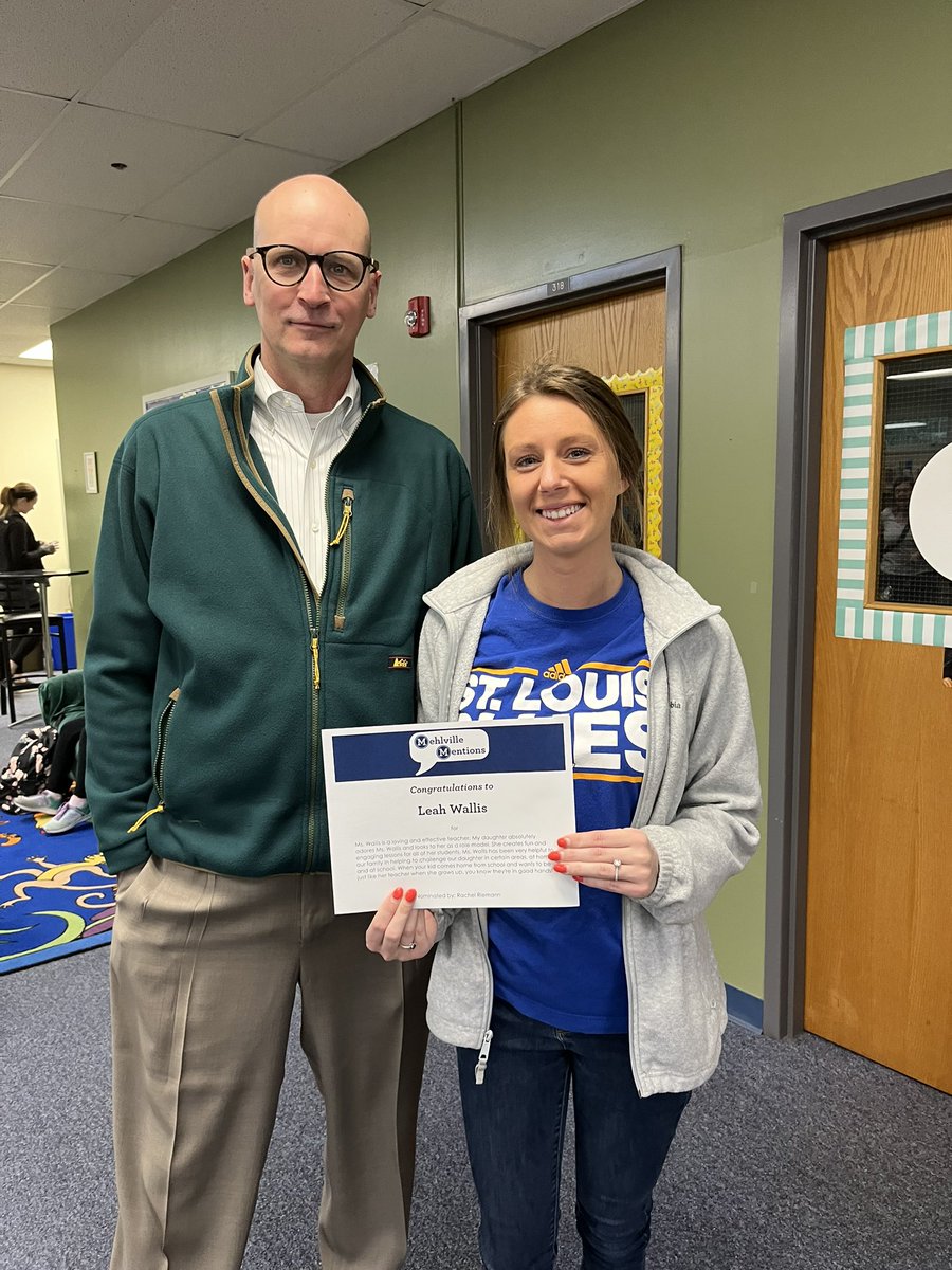 Principal_RES's tweet image. Congratulations to our @RogersElem staff members that received a @MehlvilleSD Mentions Award for their hard work, commitment and dedication to our school and district