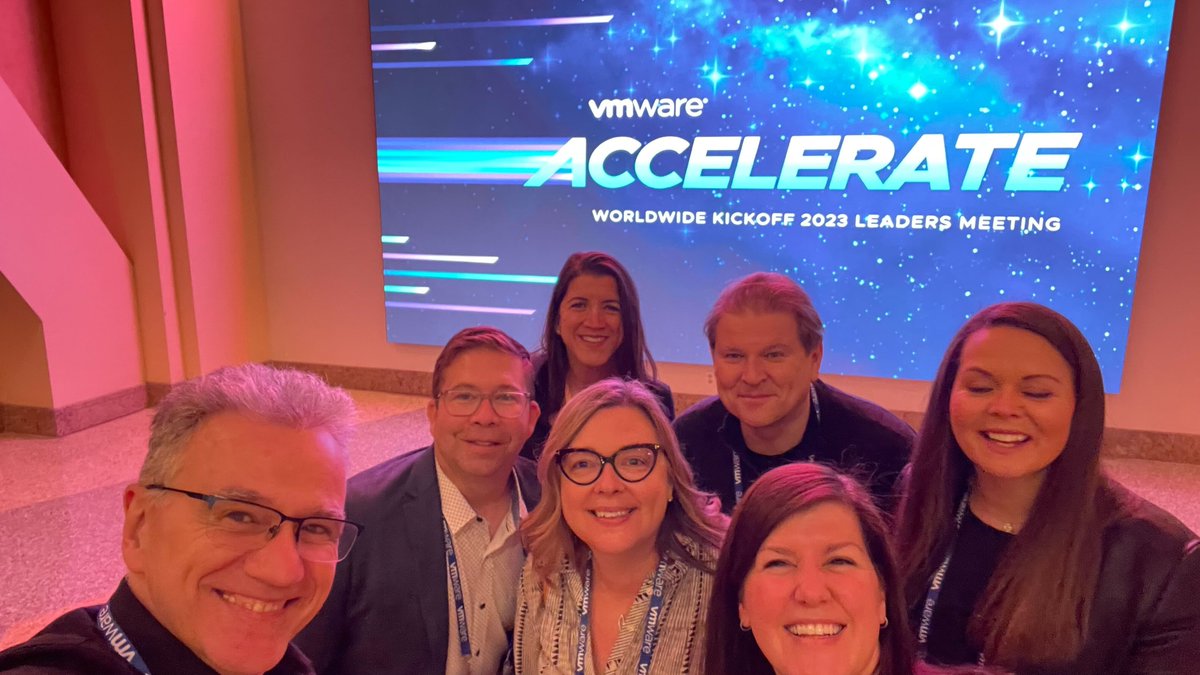 It was a great to be <a href="/VMware/">VMware</a> Worldwide Sales Kickoff Leaders Meeting last week, and we continue this week with our global kickoff program and then next week is our marketing kickoff. Marketing+Sales partnership is so important, all to benefit our customers and global community.