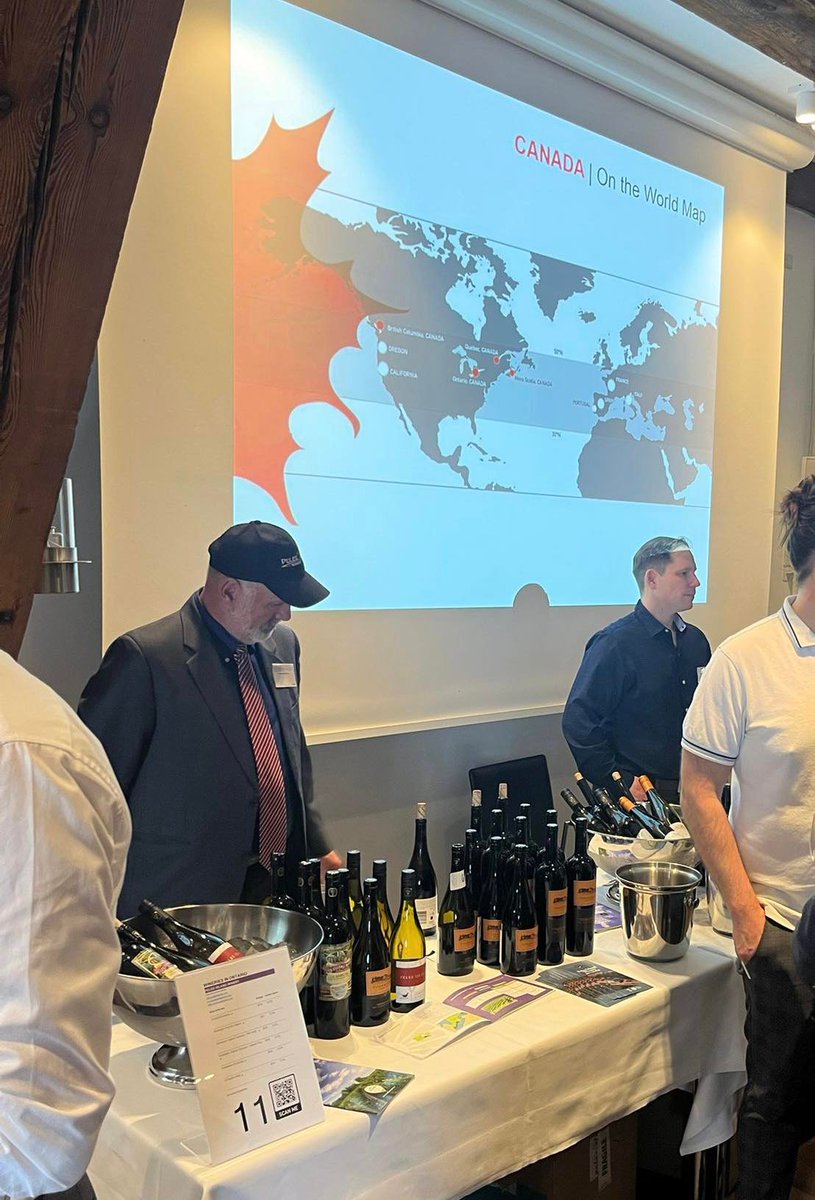 WineCountryOnt's tweet photo. @Peleewinery 
@Pillitteriwines 
@SueAnnStaff 
@WestcottWines 

The festivities continue at @ProWein 🇩🇪from March 19-21, and with a Masterclass in Berlin on March 23.
#VQAwinesofontario #RootedInCool https://t.co/UXsUlIVVYW