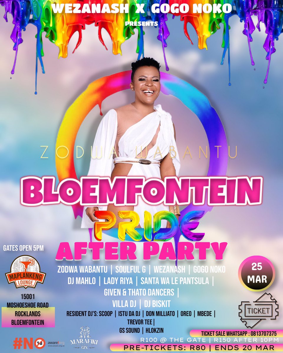 WeAreEvents_ZA's tweet photo. #BloemfonteinPride #BloemfonteinPrideAfterParty 
🏳️‍🌈🏳️‍🌈🏳️‍🌈🏳️‍🌈🏳️‍🌈🏳️‍🌈🏳️‍🌈🏳️‍🌈🏳️‍🌈🏳️‍🌈🏳️‍🌈🏳️‍🌈🏳️‍🌈🏳️‍🌈 https://t.co/oXe8OzBoj5