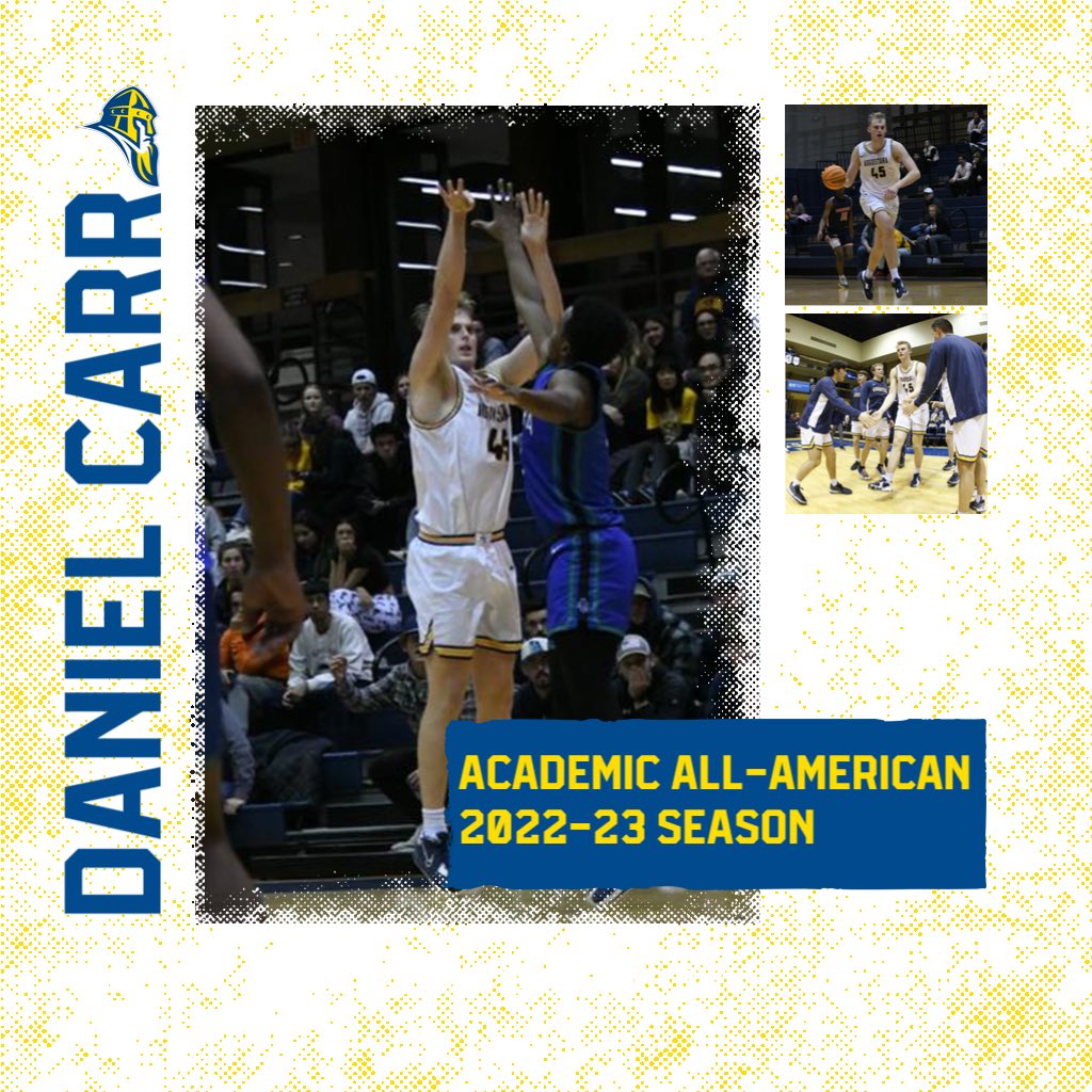 Congratulations to <a href="/danielcarr25/">Daniel Carr</a> on being named an Academic All-American! What a tremendous testament to the dedication, commitment, and sacrifices Daniel has made in his four years as a Viking! #notdoneyet #ItsJustDifferent
