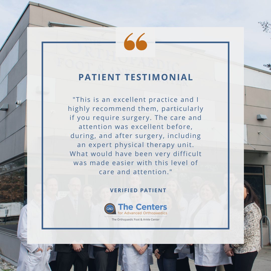 Thank you to all our wonderful patients who
take the time to leave us a review! Your kind words and feedback mean the world to us and inspire us to
provide the best care possible.
Learn more about us by visiting footankledc.com!
----
#podiatrist #orthopaedicdoctor