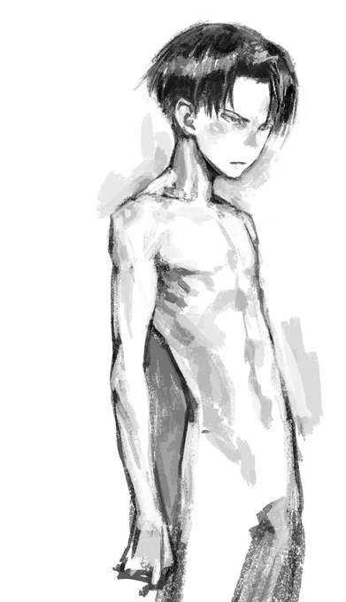 #1日1ラクガキ兵長は優しいよねえ #進撃の巨人 