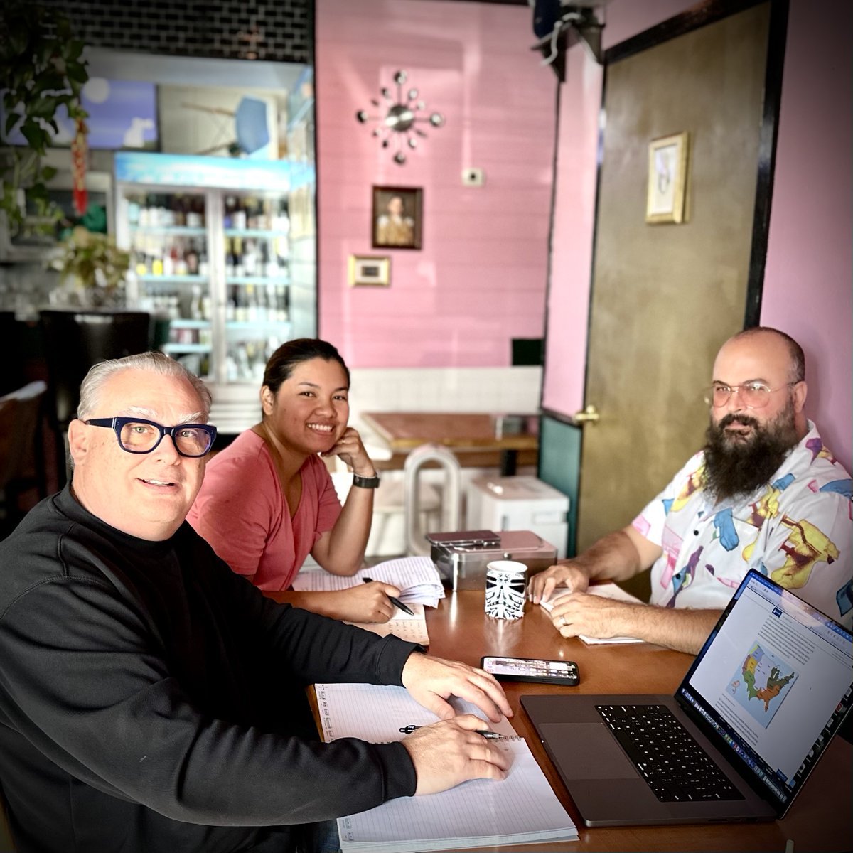 thprsrv's tweet photo. Hard at work on #menudesign for the #comingsoon #indigenous #ThPrsrv eculent from #TravelingChefSkinner #StreetToKitchen Graham Painter &amp; #JamesBeard nominated #ChefG #Benchawan. Get on the list at https://t.co/Jli1hNTv25 
#nativefoods #86colonialism #choctaw #thai #Kemah https://t.co/2KtkFm0bxE